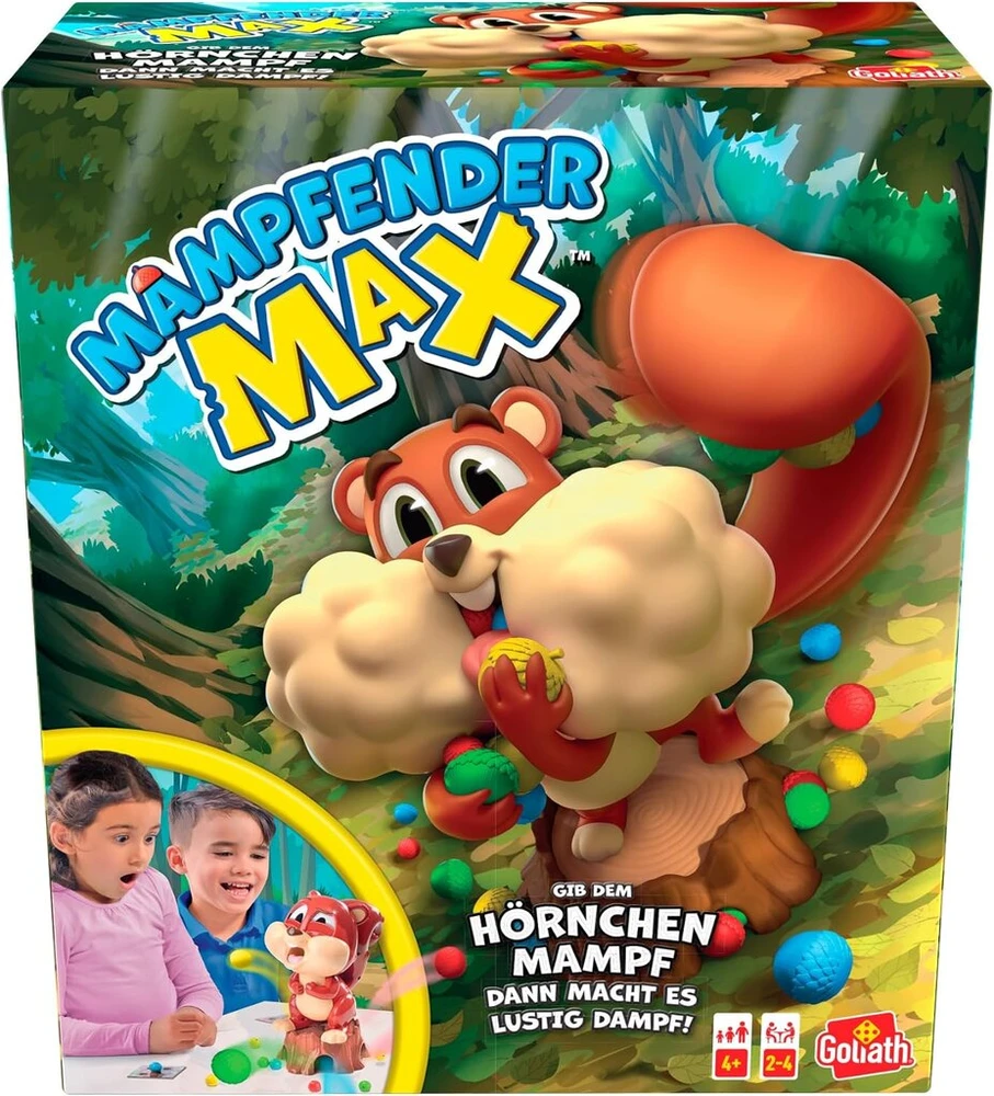 Mampfender Max stalo žaidimas vaikams nuo 4 metų