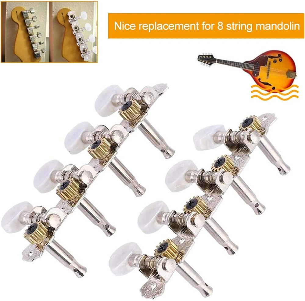 Mandolinos derinimo mechanizmai 4l4r, 8 stygoms