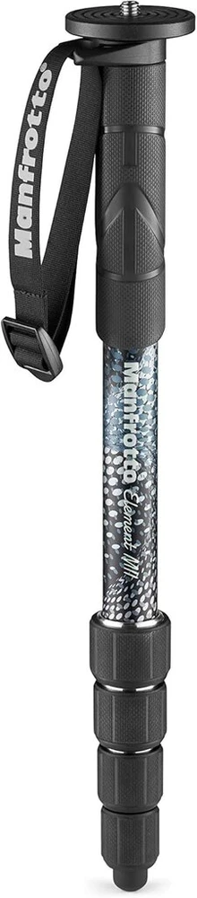Manfrotto Element Mii Aliumininis Monopodas 5 Sekcijų, 16kg Keliamoji Galia