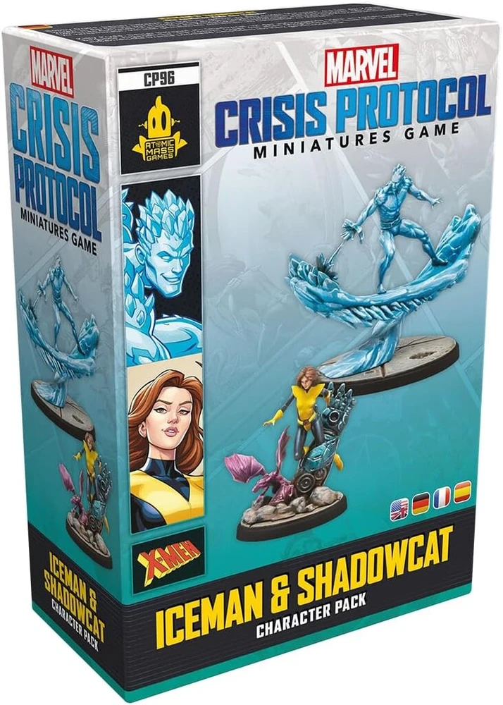 Marvel: Crisis Protocol - Iceman & Shadowcat figūrėlės