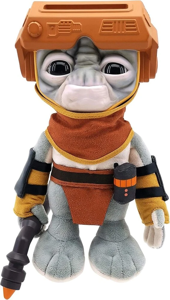 Mattel Žvaigždžių karai Gxb50 Babu Frik pliušinis žaislas (23 cm) iš filmo „žvaigždžių karai: Skaivokerių iškilimas“, kolekcinis jauniesiems ir suaugusiems kino gerbėjams nuo 3 metų [išskirtinai tik „amazon“]