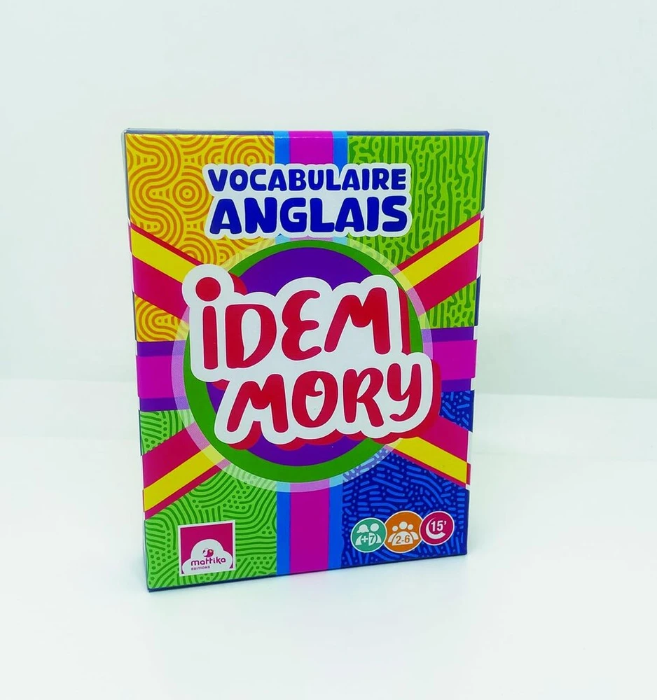 Mattika Editions - Idem Mory žodynas - kortų žaidimas
