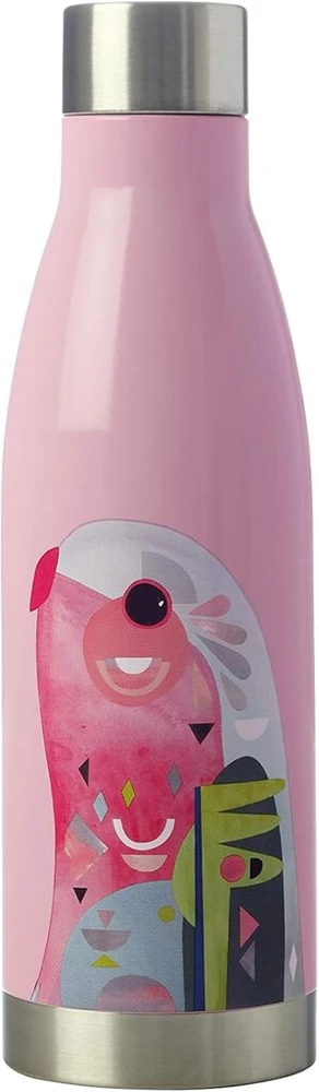 Maxwell & Williams izoliuotas nerūdijančio plieno vandens butelis, Pete Cromer, pelėdos dizainas, be Bpa nerūdijančio plieno, 500 ml, nepralaidus izoliuotas termosas