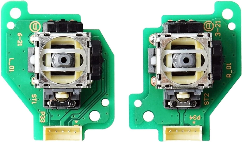 Mcbazel analoginis valdiklis su pcb plokšte, skirtas nintendo wii u gamepad valdikliui
