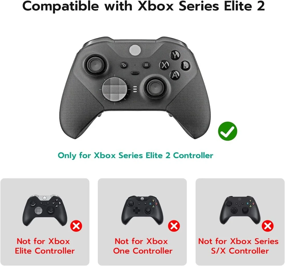 Mcbazel Tmr elektromagnetinė lazdelės valdiklio analoginio keitimo ir remonto įrankių rinkinys, skirtas XBOX Elite 2 valdikliui, be dreifo