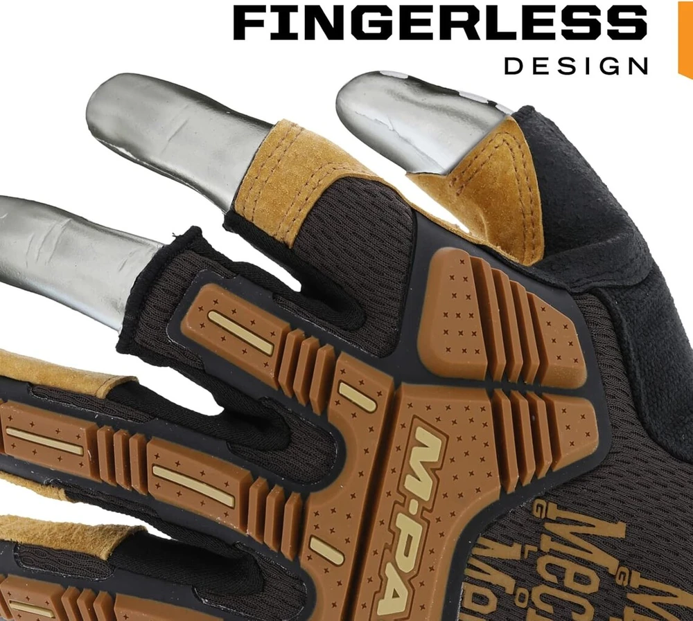 Mechanix Wear Lfr-75-011 Odinės Pirštinės, Rudos/juodos, Xl