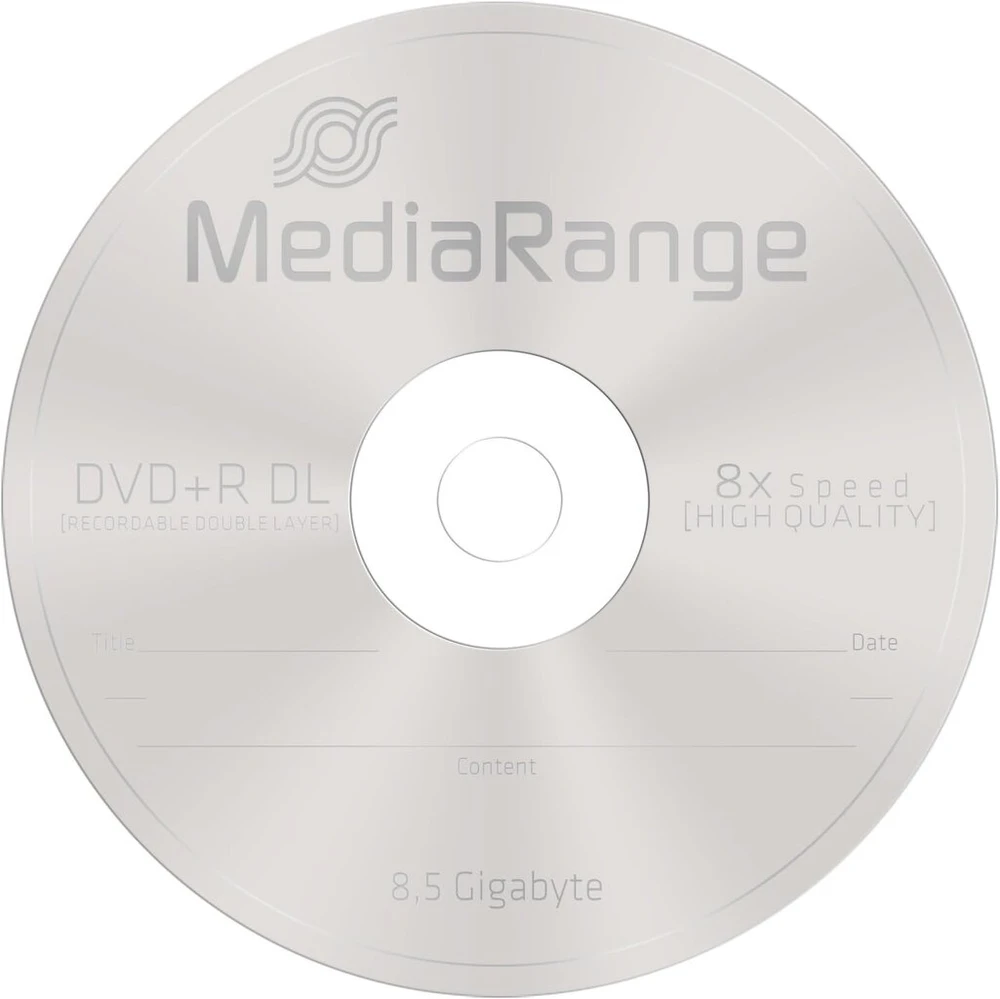 Mediarange mr466 dvd + dl 8x 8,5gb (10 vnt.)