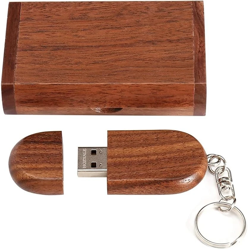 Medinė Usb 2.0 atmintinė 16 Gb su dėžute