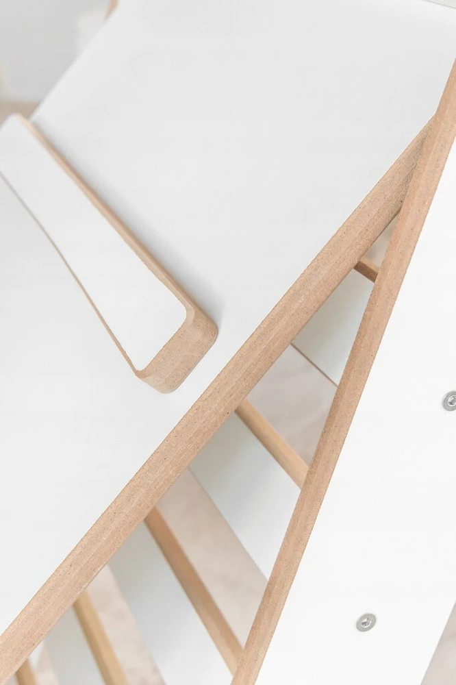 Medinis rinktuvas + Kopėčios/Čiuožykla vaikams HOME SQUARE TOYS CE