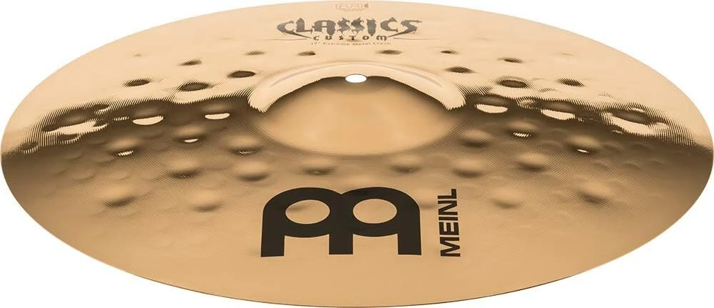 Meinl Classics Custom 17 colių Brilliant Extreme Metal Crash lėkštė