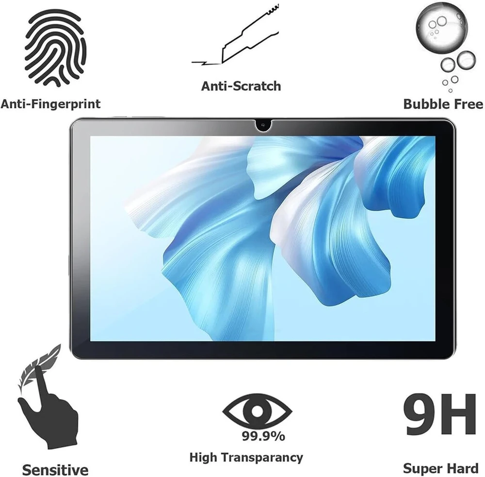 Memeloka ekrano apsauga, skirta oscal pad 50 wifi/oscal pad 60/pad 70, 2 vnt. [didelis jautrumas] [apsauga nuo burbuliukų] [apsauga nuo pirštų atspaudų] 9h kietumo apsauga nuo įbrėžimų grūdinto stiklo ekrano apsauga
