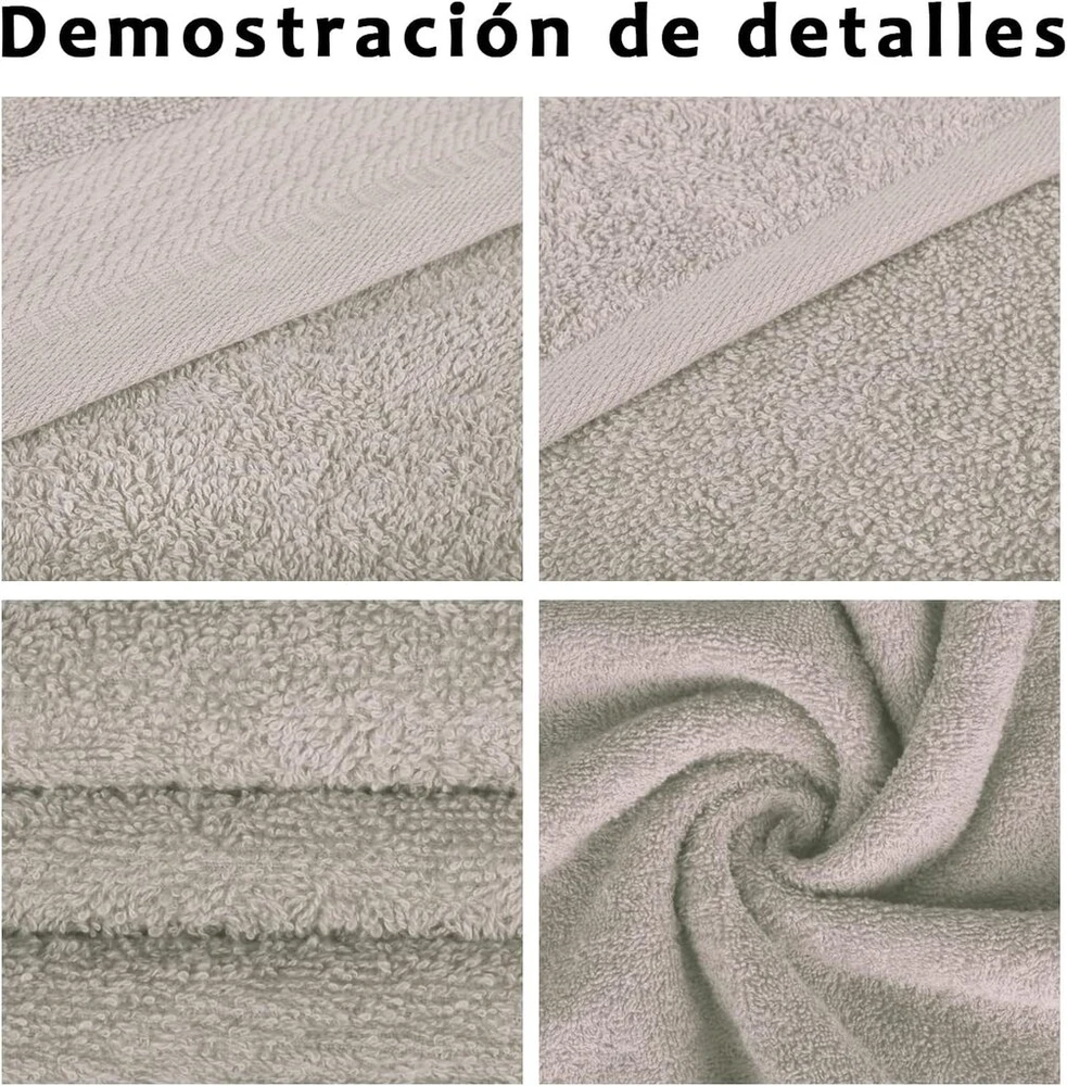 Rankšluostis Mercury Textil - 2 vonios rankšluosčių ir 2 rankinių rankšluosčių rinkinys, 100% medvilnė 500g/m², minkšti, patvarūs ir gerai sugeriantys (smėlio spalvos)