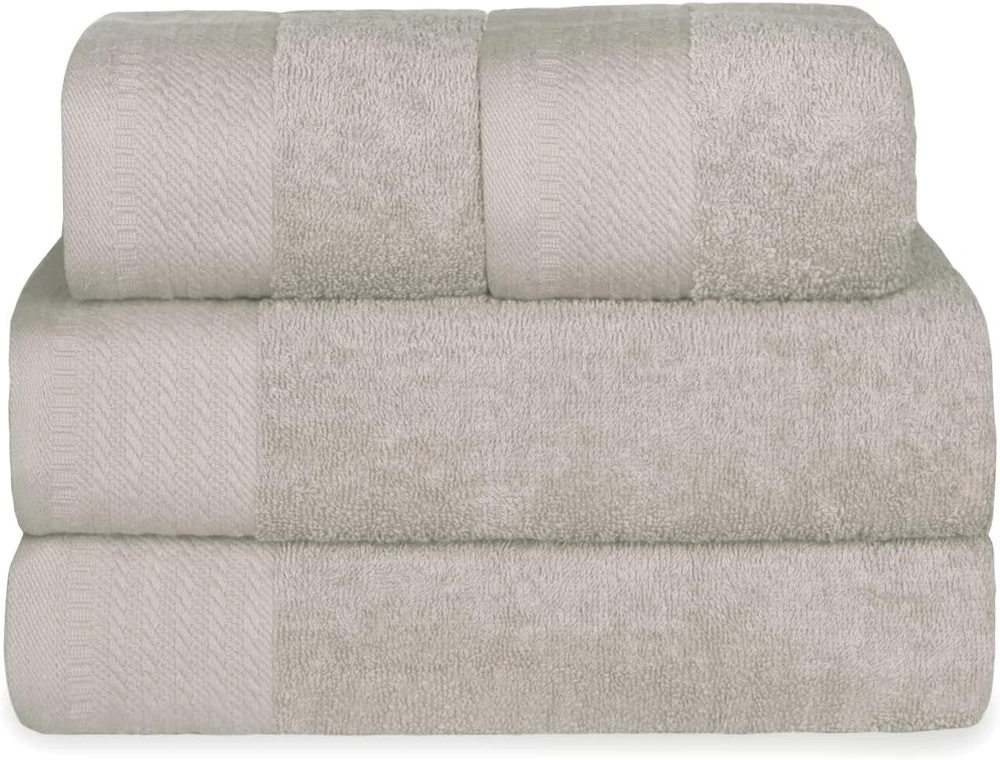 Rankšluostis Mercury Textil - 2 vonios rankšluosčių ir 2 rankinių rankšluosčių rinkinys, 100% medvilnė 500g/m², minkšti, patvarūs ir gerai sugeriantys (smėlio spalvos)