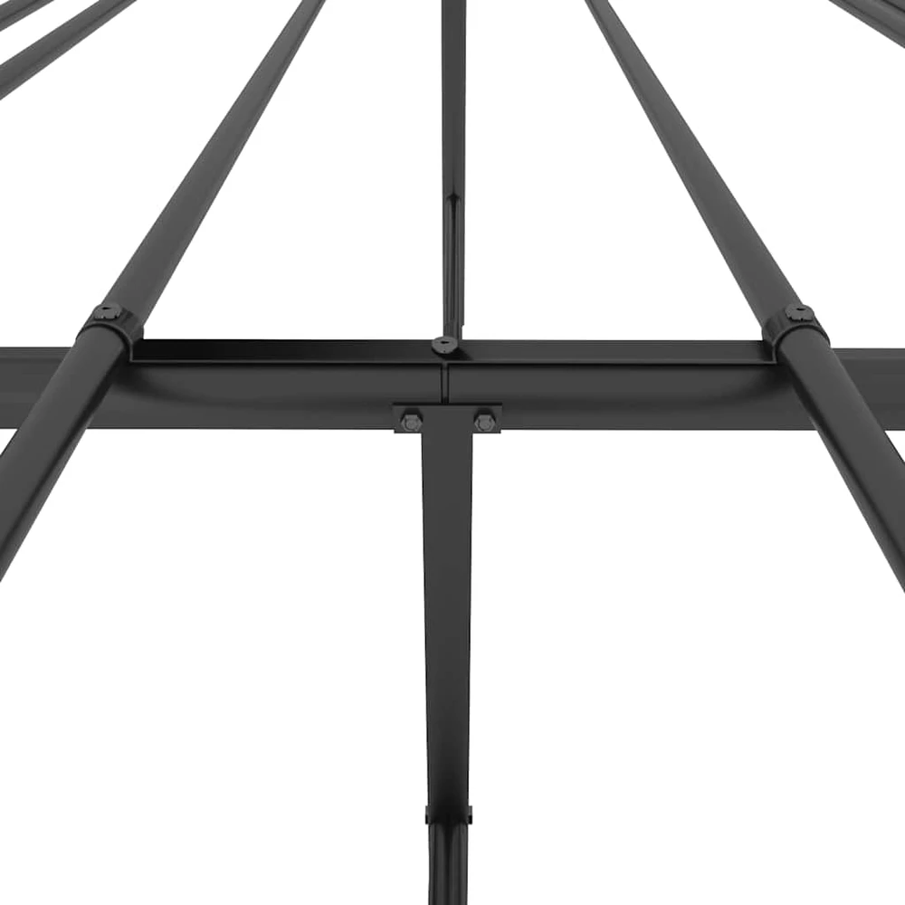 Lova Metalinis lovos rėmas, juodos spalvos, 140x200cm, metalas