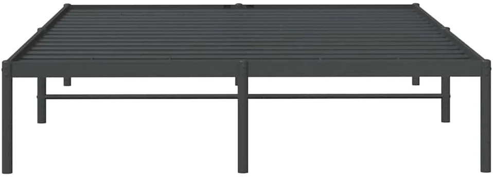 Lova Metalinis lovos rėmas, juodos spalvos, 140x200cm, metalas