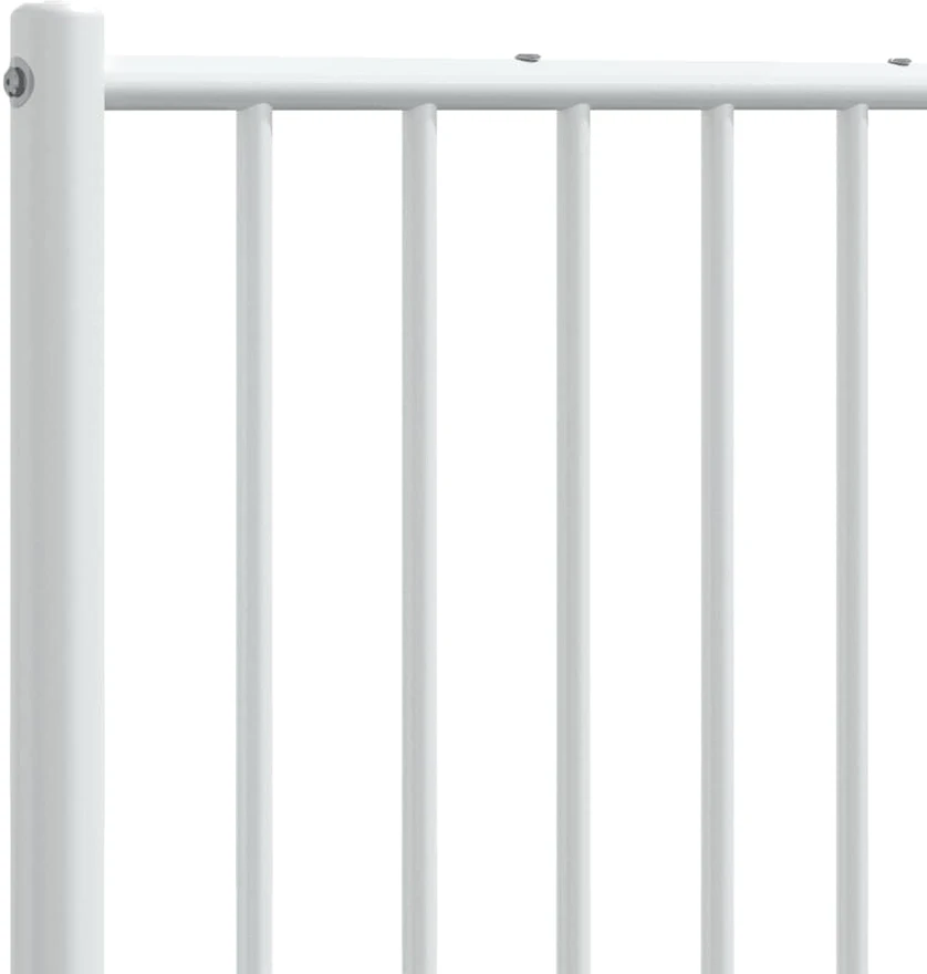 Lova Metalinis pakaitinis galvūgalis, baltos spalvos, 160cm