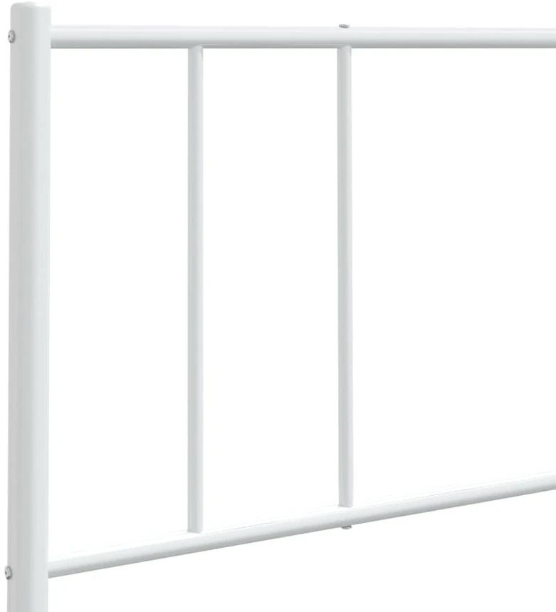 Lova Metalinis pakaitinis galvūgalis, baltos spalvos, 120cm