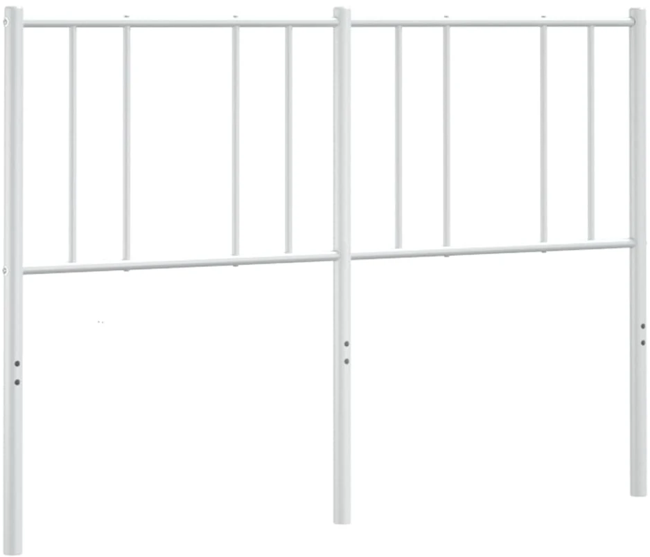 Lova Metalinis pakaitinis galvūgalis, baltos spalvos, 120cm