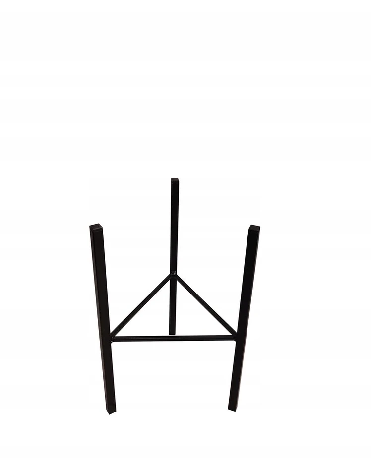 Metalinis stovas gėlėms "loft" 40cm, juodas