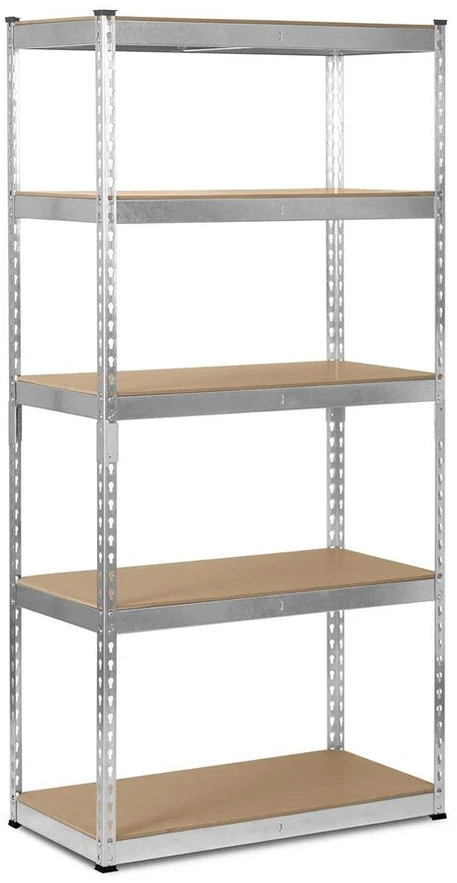 Metalo sandėlio stovas 183 x 90 x 45 cm Humberg HR-700 Sidabras