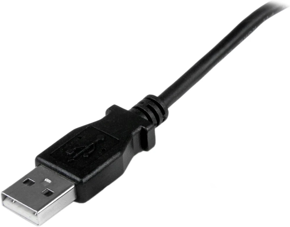 Micro Usb kampinis kabelis 1m