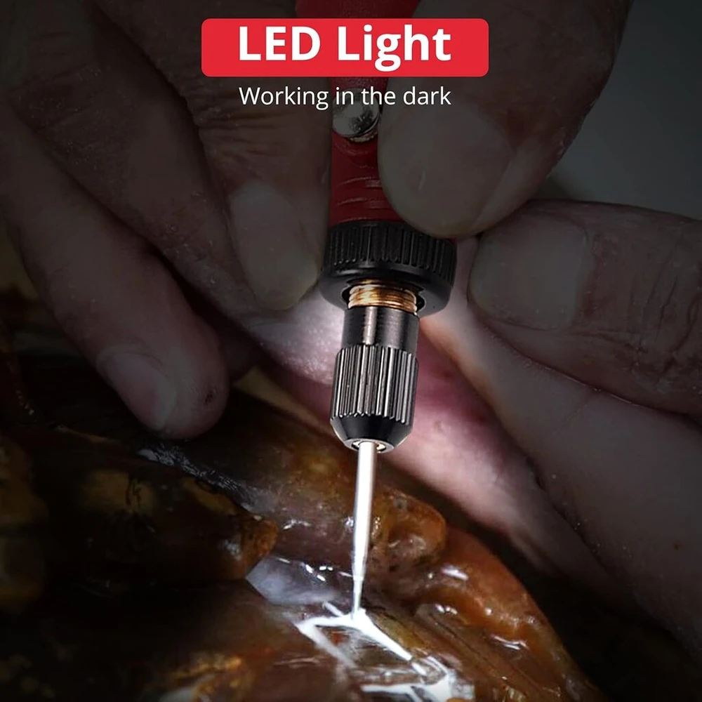 Mini daugiafunkcinis įrankis elektrinis terkšlinis raktas rinkinys Justool akumuliatorinis terkšlinis atsuktuvas rotacinis įrankis 3/8 colio su 2 x 1500 Mah baterijomis 61 Nm su 7 galvutėmis greito įkrovimo akumuliatorinis terkšlinis rinkinys