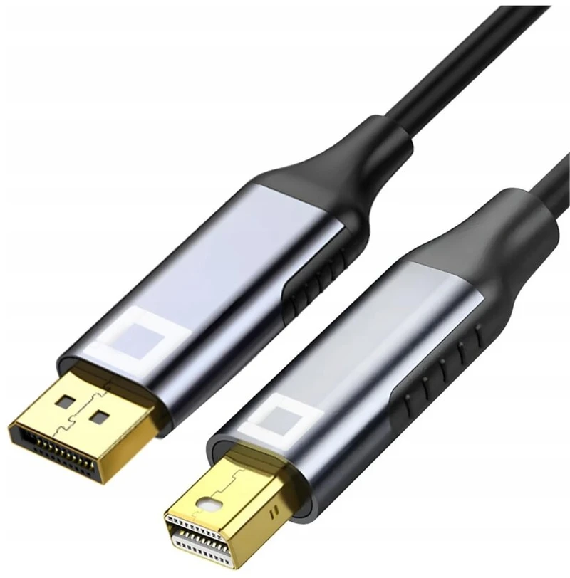 Mini Displayport į Displayport 1.4 Kabelis 8k/60hz, 4k/144hz, 2k/240hz