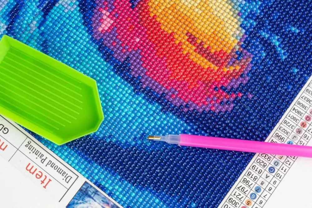 Mishbay Deimantinė tapyba - 30 x 40 cm Deimantinė tapyba suaugusiems - Deimantinės tapybos paveikslai Pelėda - „pasidaryk pats“ 5d rinkinys Tapyba pagal skaičius
