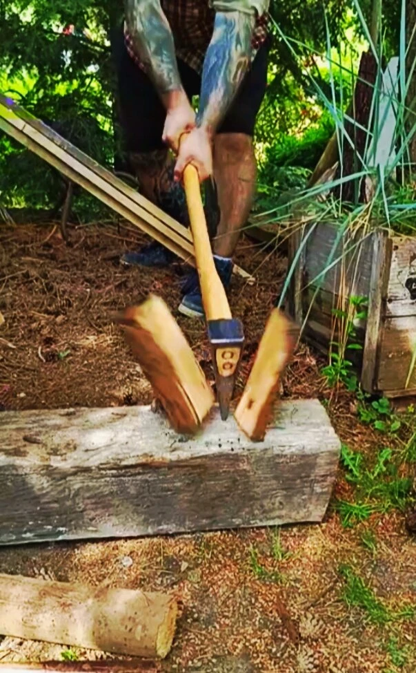 Grandininis pjūklas Miško pleištinė kirvis Krumpholz - uosis, 1.5kg