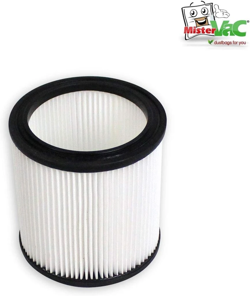 Mistervac Lamelinis filtras, pakaitinis filtras, suderinamas su Parkside Pnts 1400 G3 šlapio/sauso valymo siurbliais