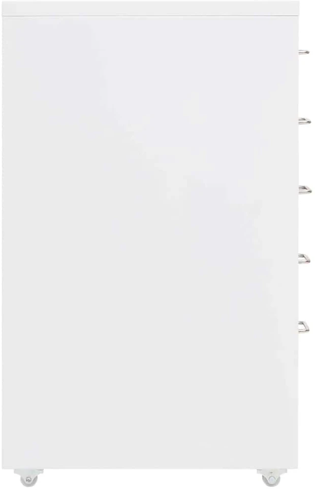 Mobili spintelė dokumentams, balta, 28x41x69cm, metalas
