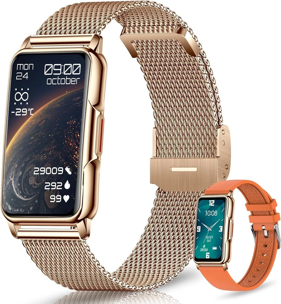 Moikmlih 126+ sporto režimų išmanusis laikrodis vyrams ir moterims, 1,47 colio Hd išmanusis laikrodis, fitneso laikrodis su „bluetooth“ pranešimais, žingsniamačiu, miego stebėjimu, širdies ritmo monitoriumi, Spo2, Ip68 išmanusis laikrodis, skirtas „androi
