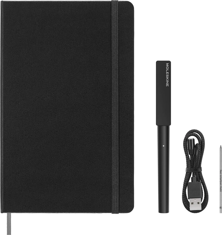 Moleskine Smart Rašymo Rinkinys: Skaitmeninis Sąsiuvinis ir Rašiklis