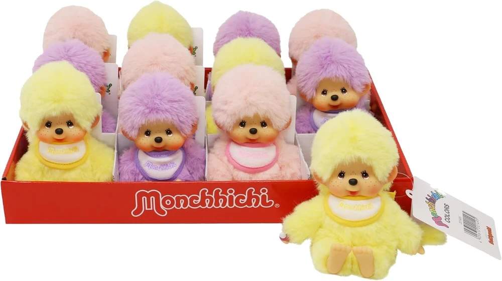Monchhichi pliušinis žaislas, 15 cm