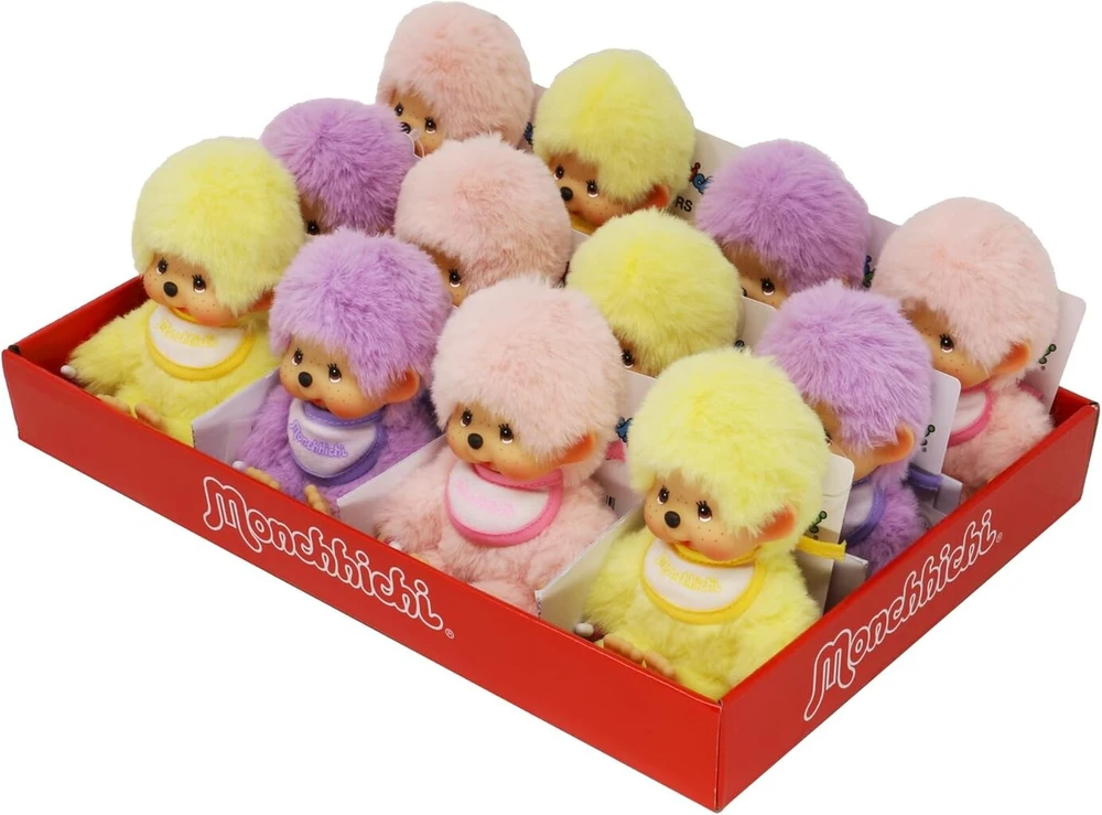 Monchhichi pliušinis žaislas, 15 cm
