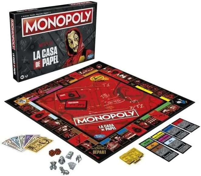 Monopoly Monopolis: Populiarusis "pinigų namai" stalo žaidimas