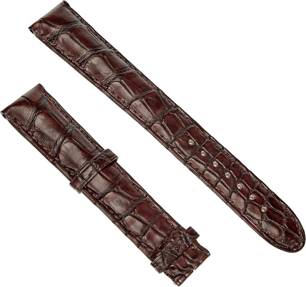 Montblanc laikrodžio dirželis 107280 rudas unisex, rudas, unisex