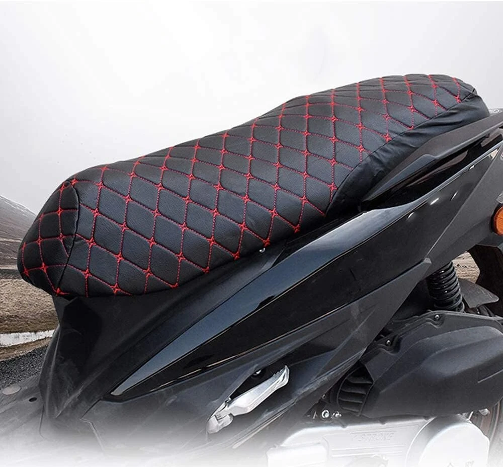 Motociklo motorolerio mopiedo sėdynės užvalkalas, 3d neslystanti dirbtinė oda, apsauga nuo saulės, elektrinio akumuliatoriaus motociklo sėdynės užvalkalas (xl)