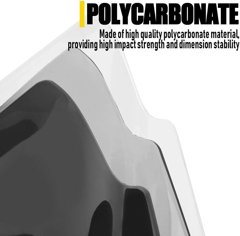 Motociklo posūkio signalo šoninis winglet skydo apsauga, suderinama su R1250gs R 1250gs (2019-2023), R1200gs R1200 Gs Lc (2013-2019), F750gs F850gs (2018-2023), vėjo deflektoriai (dūminiai)