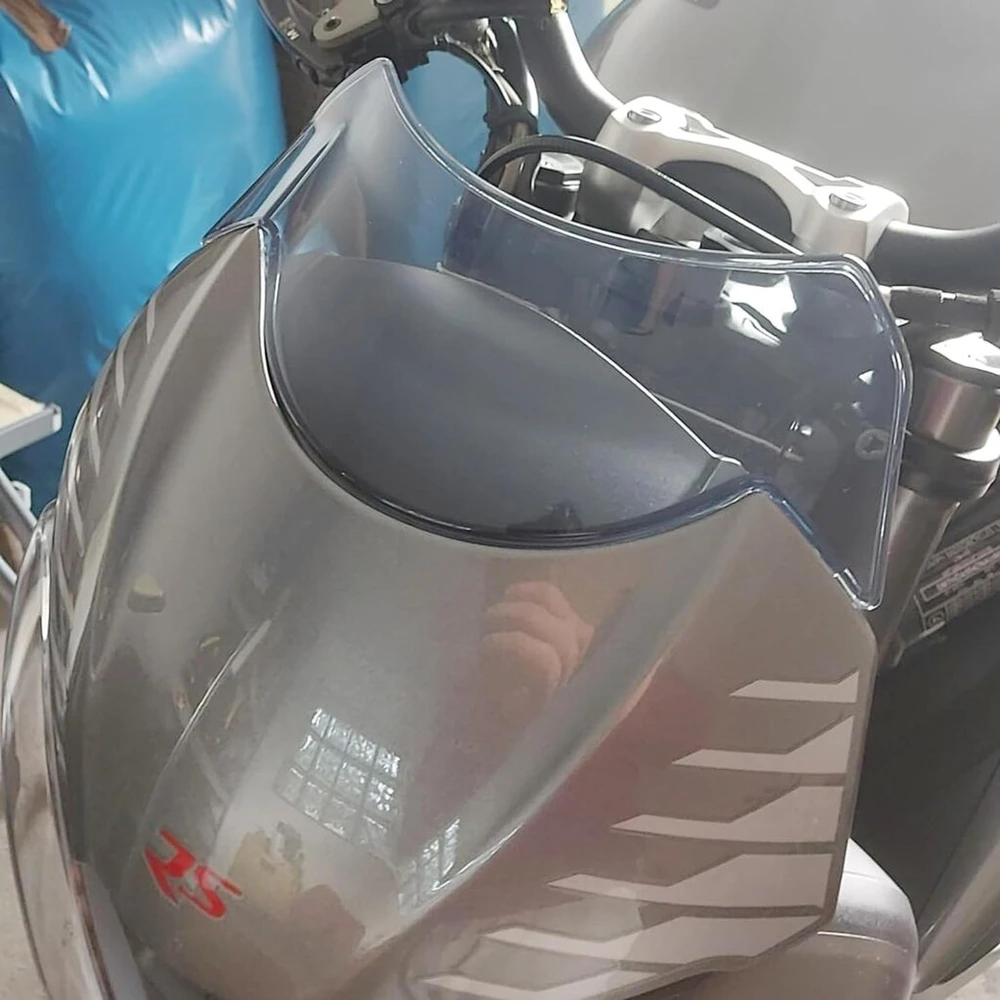 Motociklo risen priekinio stiklo prailginimas, vėjo deflektorius, suderinamas su Street Triple Rs765 R765 Rs/r 2020 2021 2022 Spoil Fairing (light Smoke)