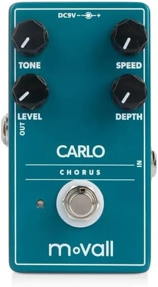 Movall Mp-112 Carlo Chorus gitaros pedalas - sodrūs chorus efektai, kompaktiškas, tikras apėjimas