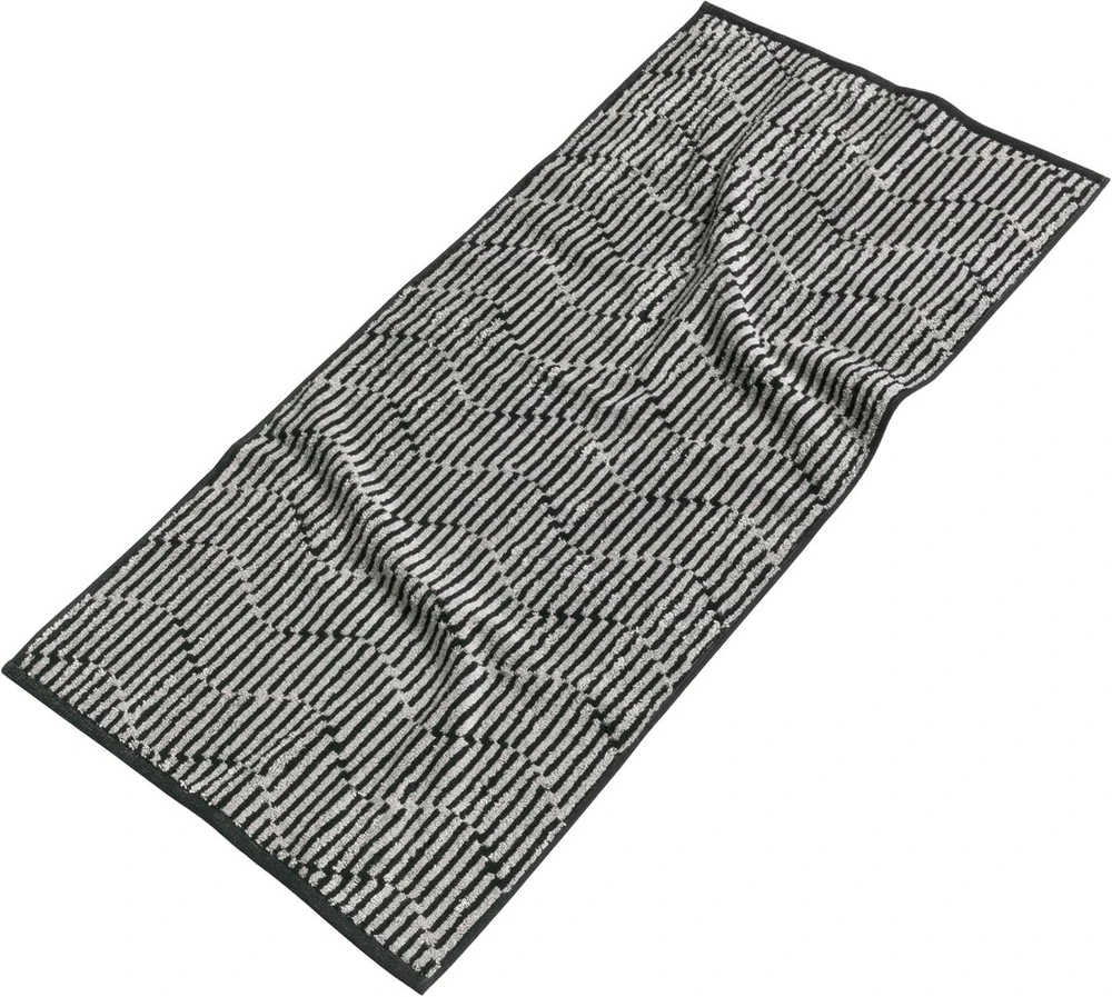 Möve Illusions Rankšluostis 50x100 cm 100% Medvilnė Kašmyras/juodas