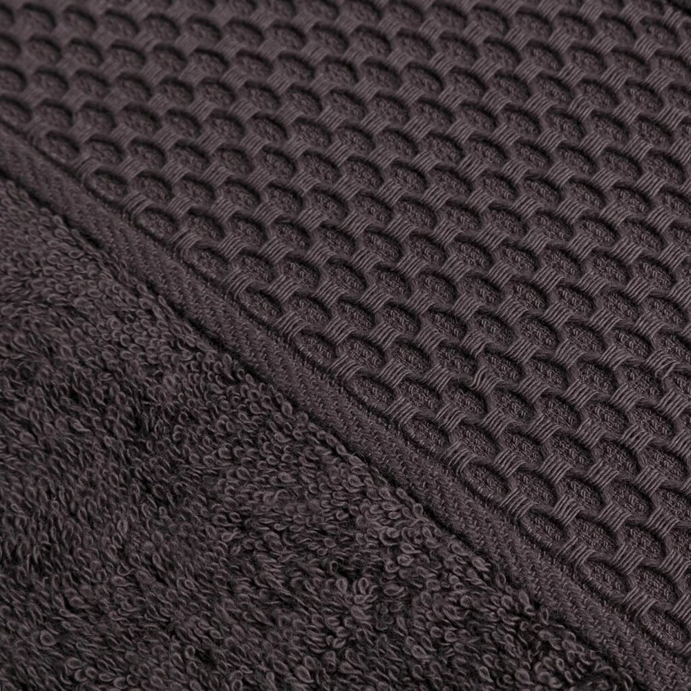 Möve Pure Luxury rankšluostis svečiams 30 x 50 cm 100% egiptietiška medvilnė, grafitas