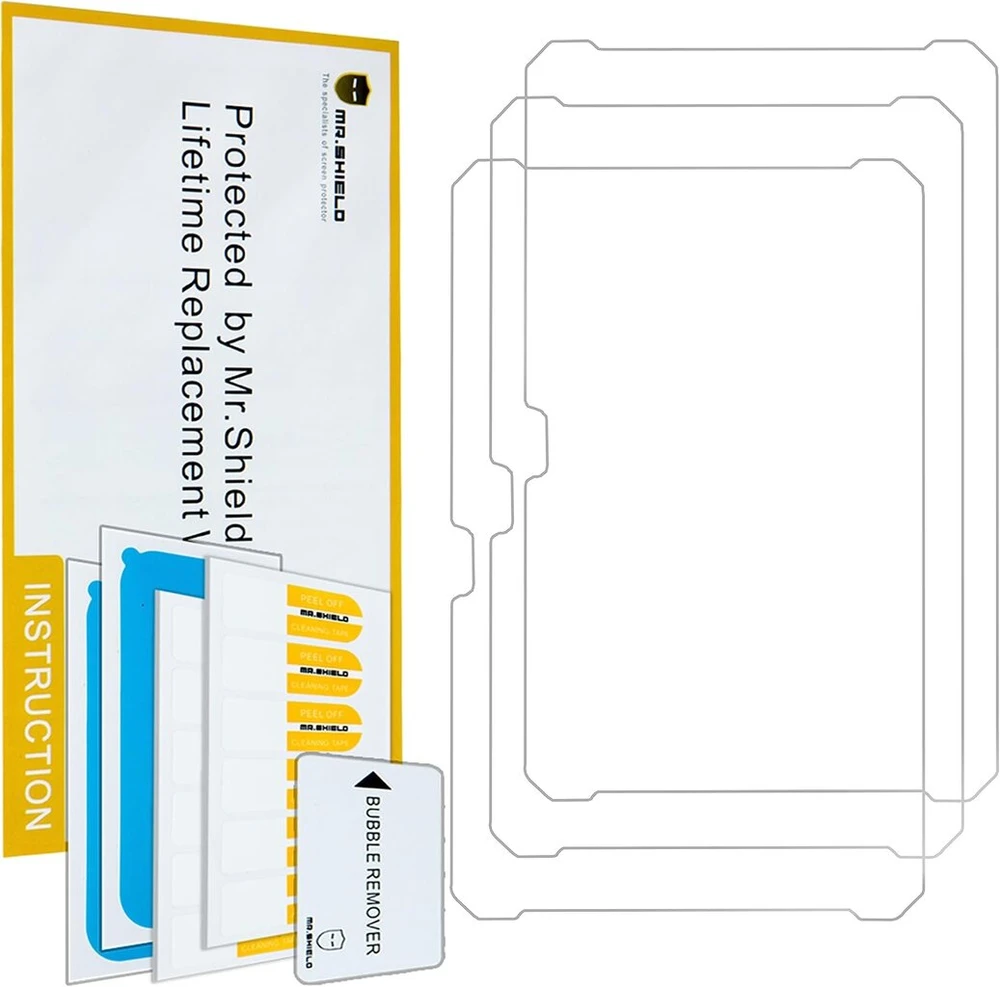 Mr.shield Ekrano apsauga, suderinama su Ulefone Armor Pad 2 [premium Clear] [3 vnt. pakuotė] Ekrano apsauga (pet medžiaga)