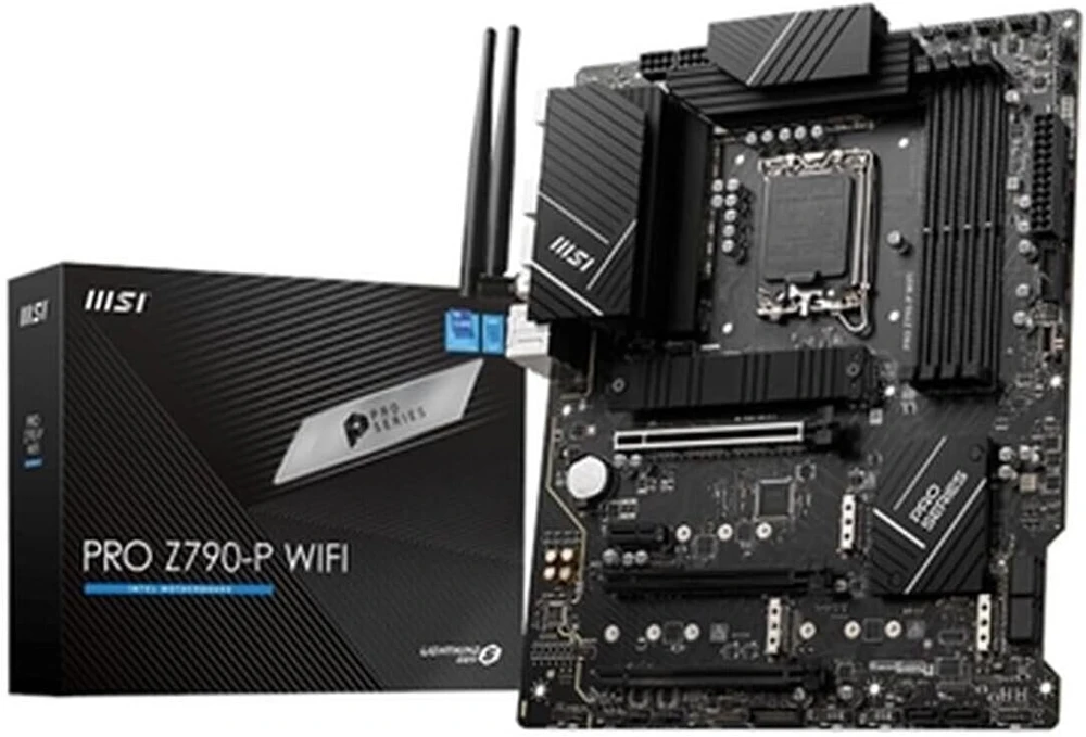 Vaizdo plokštė Msi Pro Z790-p Wifi pagrindinė plokštė Lga 1700 Ddr5