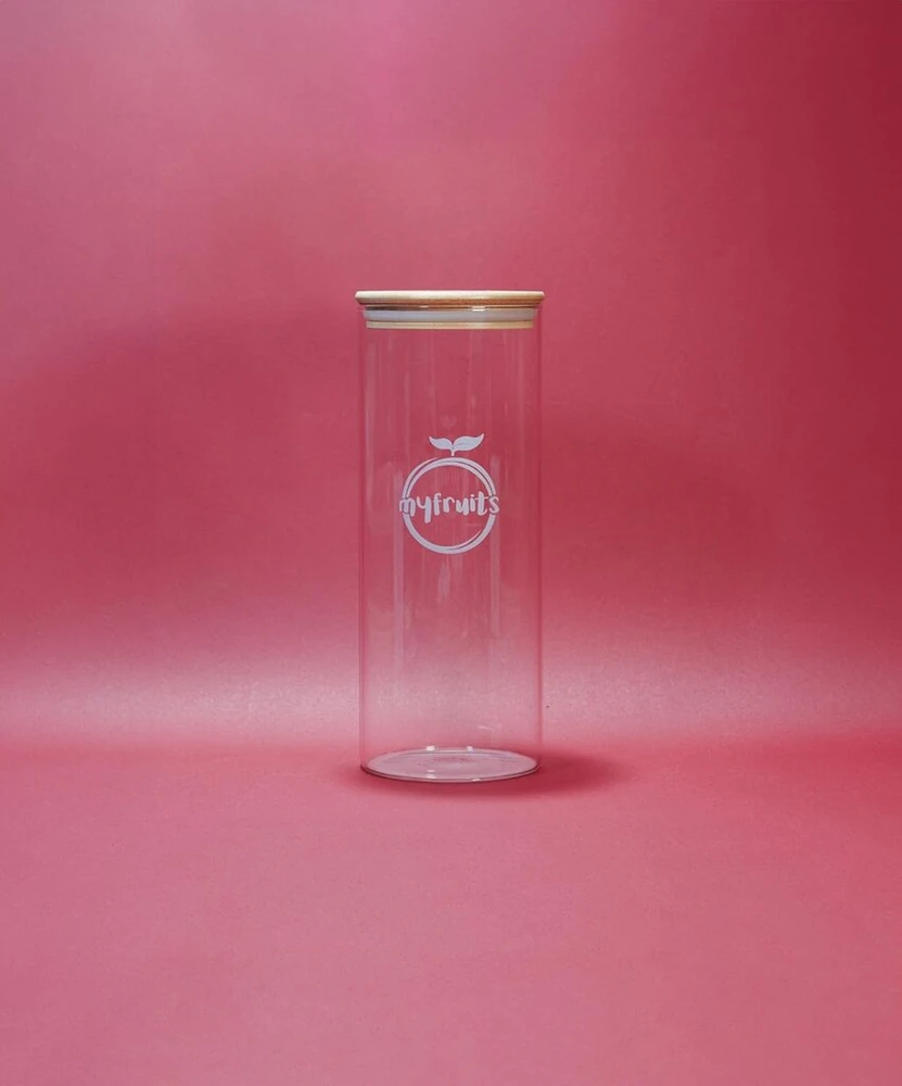 Myfruits stiklainis su dangteliu 1700 ml