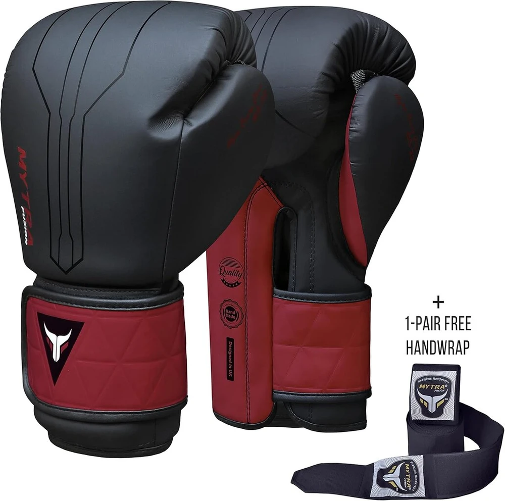 Mytra Fusion bokso pirštinės su rankovių apvyniojimais, 10oz