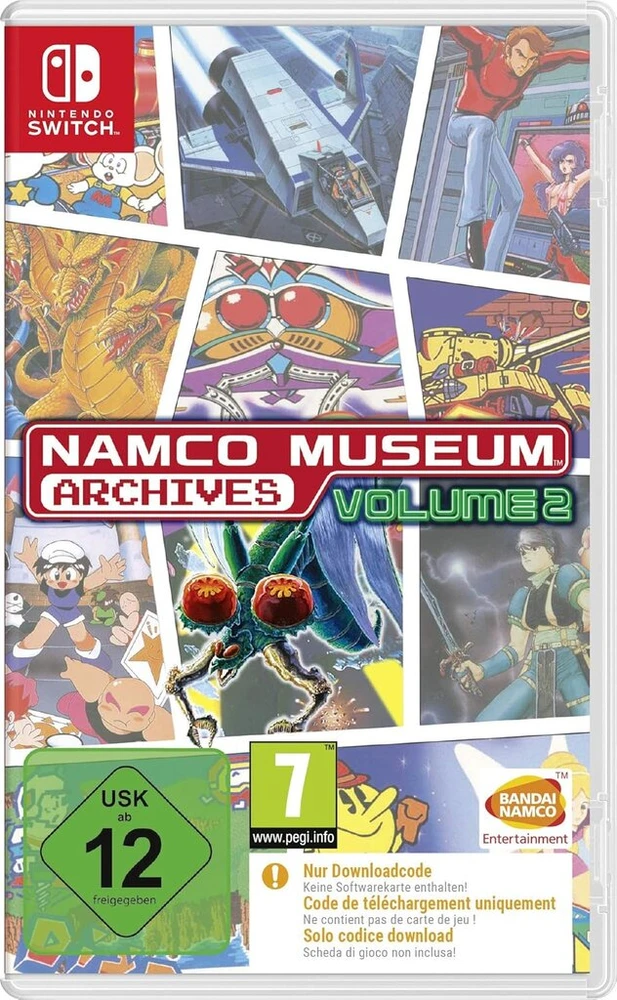 Namco Museum Archives Vol.2 (code in a Box) - [nintendo Switch]