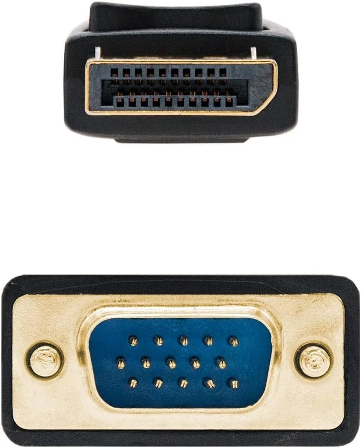 Nanocable 10.15.4403 Displayport į Vga konverterio kabelis, Displayport/m-vga/m, juodas, 3.0 m