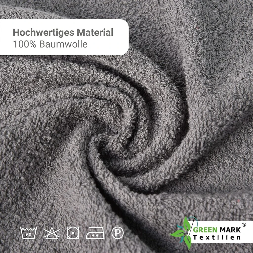 Rankšluostis Naturemark medvilniniai rankšluosčiai 50x100 cm, 8 vnt.